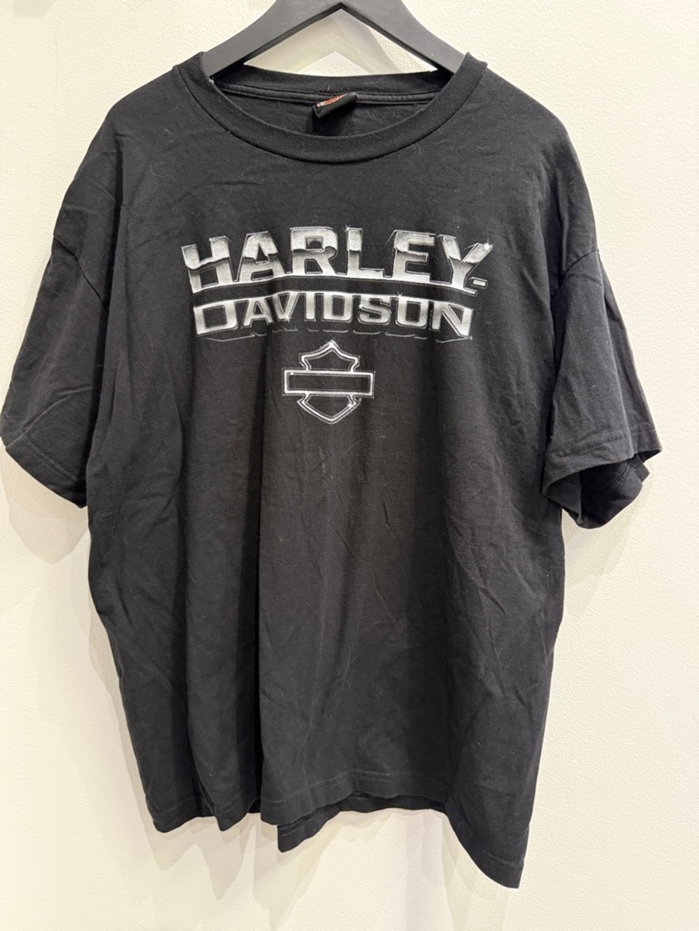 Harley-Davidson Black Short Sleeve Logo Tee
